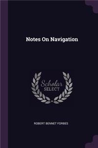 Notes On Navigation