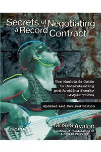 Secrets of Negotiating a Recording Contract