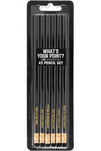What's Your Point? Pencil Set (Set of 6)