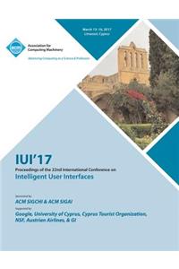 IUI 17 22nd International Conference on Intelligent User Interfaces