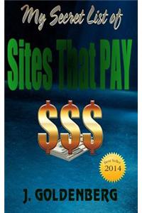 My Secret List of Sites that Pay