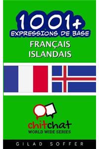 1001+ Expressions de Base Francais - Islandais