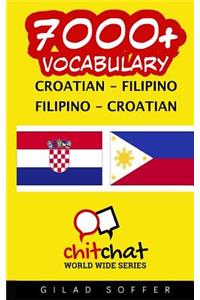 7000+ Croatian - Filipino Filipino - Croatian Vocabulary