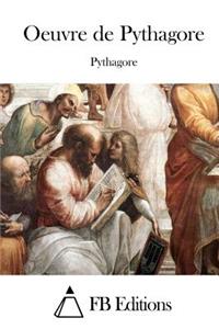 Oeuvre de Pythagore