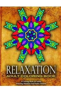 RELAXATION ADULT COLORING BOOK -Vol.20