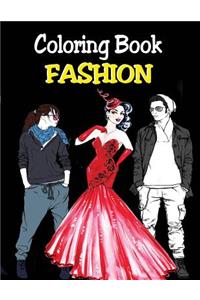 Coloring Book - Fashion