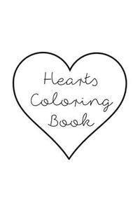 Hearts Coloring Book