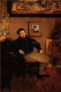 ''Portrait of James Tissot'' by Edgar Degas - 1868