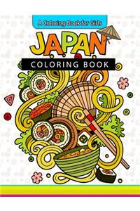 Japan Coloring Book
