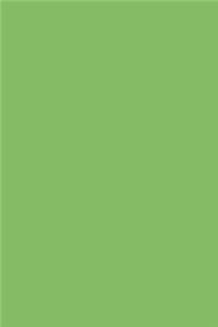 Journal Dollar Bill Green Color Simple Plain Green