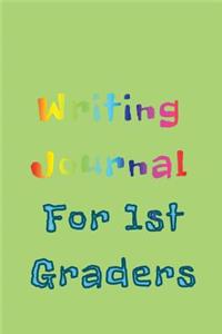 Writing Journal For 1st Graders