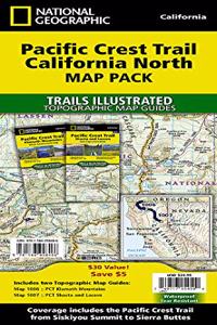 Pacific Crest Trail: California North [Map Pack Bundle]