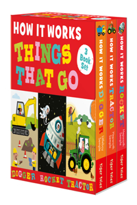 How It Works: Things That Go 3-Book Boxed Set