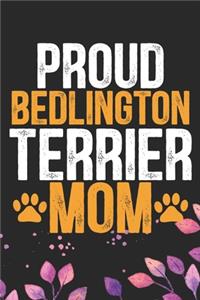 Proud Bedlington Terrier Mom