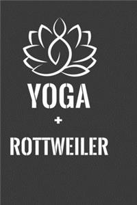 Yoga + Rottweiler
