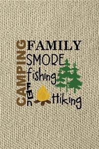 Camping Family Smore Fishing Fun Hiking