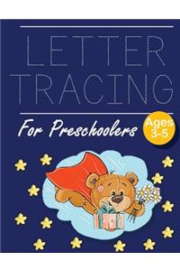 Letter Tracing for Preschoolers Super Bear