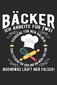 Bäcker Ich Arbeite Für Zwei