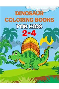 Dinosaur Coloring Books For Kids 2-4
