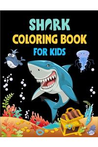 Shark Coloring Book For kids