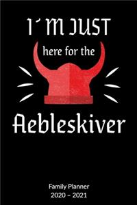 I´m just here for the Aebleskiver. Family Planner 2020-2021