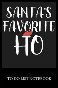 Santa's Favorite Ho