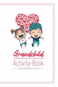 Grandchild Activity Book For Grandma And Grandpa