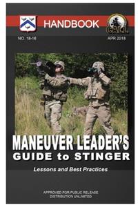 Maneuver Leader's Guide to Stinger - Handbook (Lessons and Best Practices)