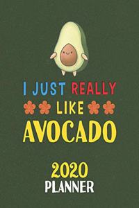 I Just Really Like Avocado 2020 Planner