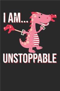 I Am Unstoppable T-Rex Dinosaur Claw