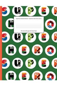 Superhero Alphabet Notebook