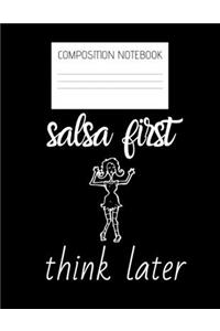 salsa first Composition Notebook