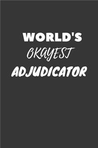 Adjudicator Notebook