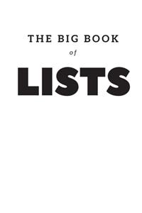 The Big Book of Lists, A Blank List Journal - 6x9