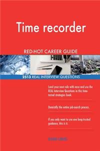 Time recorder RED-HOT Career Guide; 2513 REAL Interview Questions