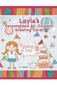 Layla's Personalized All Occasion Greeting Cards