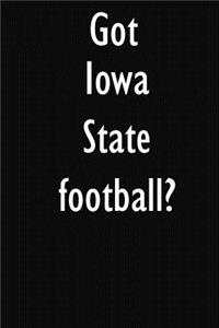 Got Iowa State football?
