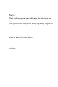 Using Consistent Subcuts for Detecting Stable Properties