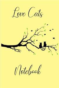 Love Cats Notebook