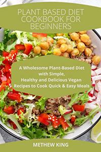 Plant Based Diet Cookbook for Beginners