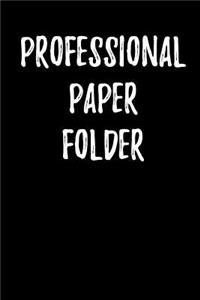 Professional Paper Folder
