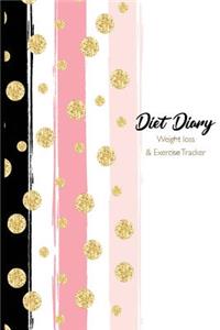 Diet Diary Weight Loss and Exercise Tracker