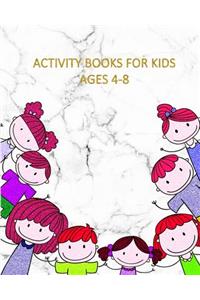 Activity Books For Kids Ages 4-8