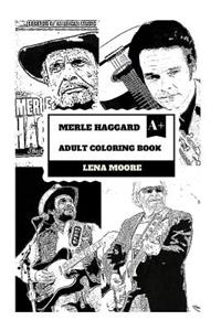 Merle Haggard Adult Coloring Book