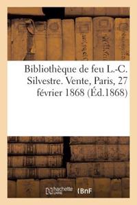 Bibliothèque de Feu L.-C. Silvestre. Correspondance de Jombert. Manuscrit de Florian