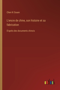 L'encre de chine, son histoire et sa fabrication