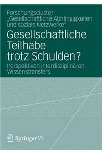 Gesellschaftliche Teilhabe Trotz Schulden?