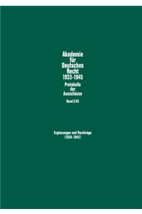 Ergaenzungen Und Nachtraege (1934-1942)