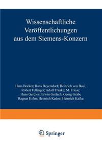 Wissenschaftliche Veröffentlichungen Aus Dem Siemens-Konzern