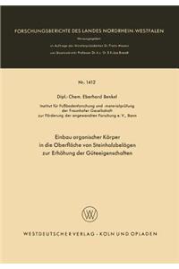 Einbau organischer Körper in die Oberfläche von Steinholzbelägen zur Erhöhung der Güteeigenschaften